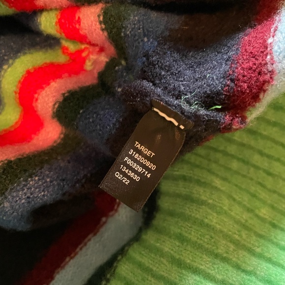 Houston White Adult Crewneck Pullover Sweater Green Stripe Large - Picture 5 of 11